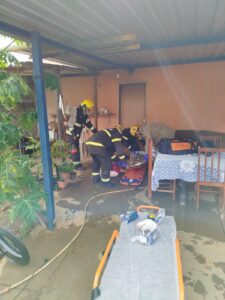 Incêndio Deixa Homem de 72 Anos com Queimaduras Graves em Caldas Novas 1 BOM
