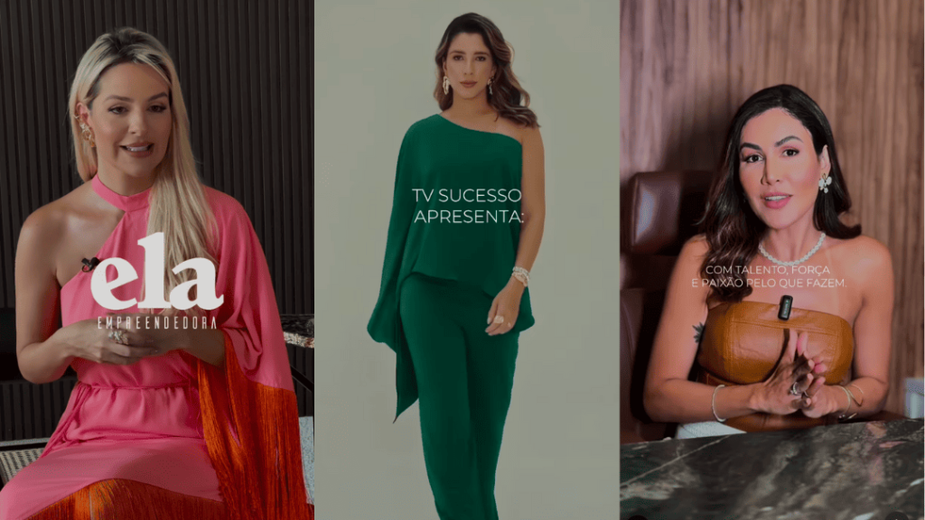 Ela Empreendedora: Mulheres que Inspiram no Mundo dos Negócios 3 Ela Empreendedora - Tv Sucesso Band - Mês das Mulheres - 8 de Março - Dia da Mulher