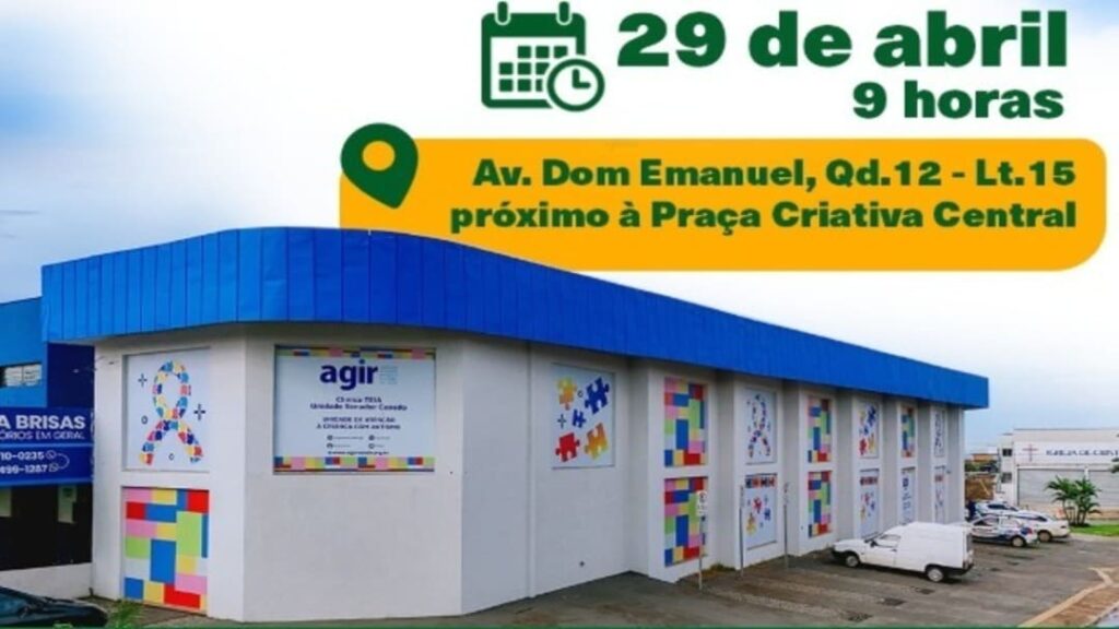 Senador Canedo Inaugura Clínica Pública Especializada no Atendimento a Crianças com Autismo 2 Clinica especializada AUTISMO