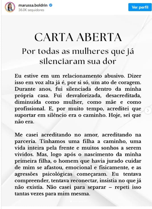 Deputada de Goiás, Marussa Boldrin Denúncia Agressões do Marido e Busca Justiça 1 Relato Deputada
