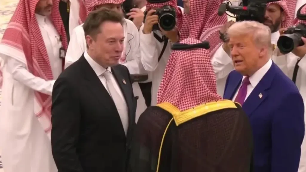 Musk e Trump Conversam Com Príncipe Saudita Durante Visita a Riade 3 Trump e Musk se encontram com príncipe