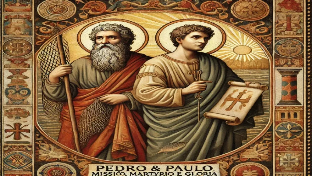PEDRO & PAULO: MISSÃO, MARTÍRIO E GLÓRIA 2 Capa - Pedro e Paulo
