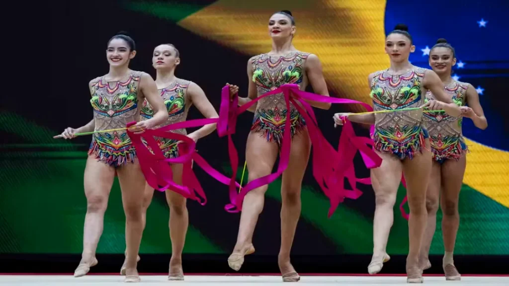 Brasil Brilha no Pan-Americano de Ginástica Rítmica Com Time Jovem de 17 Anos 3 Brasil domina Pan-Americano de Ginástica Rítmica com time jovem de 17 anos