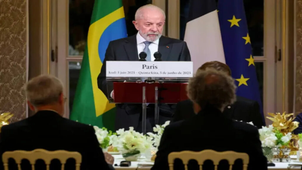 Lula é homenageado com título de Doutor Honoris Causa pela Universidade Paris 8 e defende educação como motor de transformação social 5 Foto: afp_tickers/Reprodução