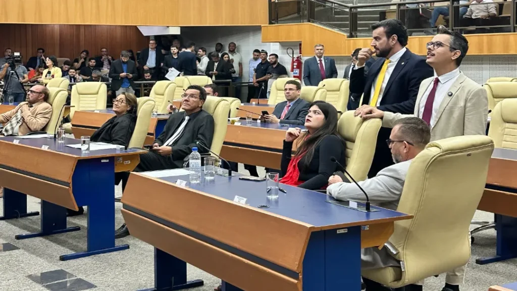 Plenário da Câmara aprova em primeira votação restrição de horário para distribuidoras de bebidas em Goiânia 2 Foto: Mariana Capeletti/Divulgação/Câmara Goiânia