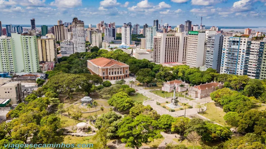 Parque da Cidade, futura sede da COP30, será aberto ao público nesta sexta-feira (27) 3 Foto: Divulgação