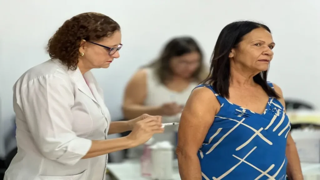 Goiânia Vacina Mais de 21 Mil Pessoas no Dia D Contra Influenza 1 Foto: SMS