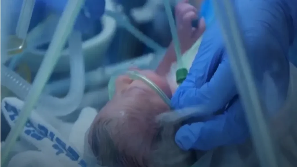 Mãe Dá à Luz Trigêmeas em Hospital Subterrâneo no Norte de Israel 1 Mãe dá à luz trigêmeas em hospital subterrâneo no norte de Israel