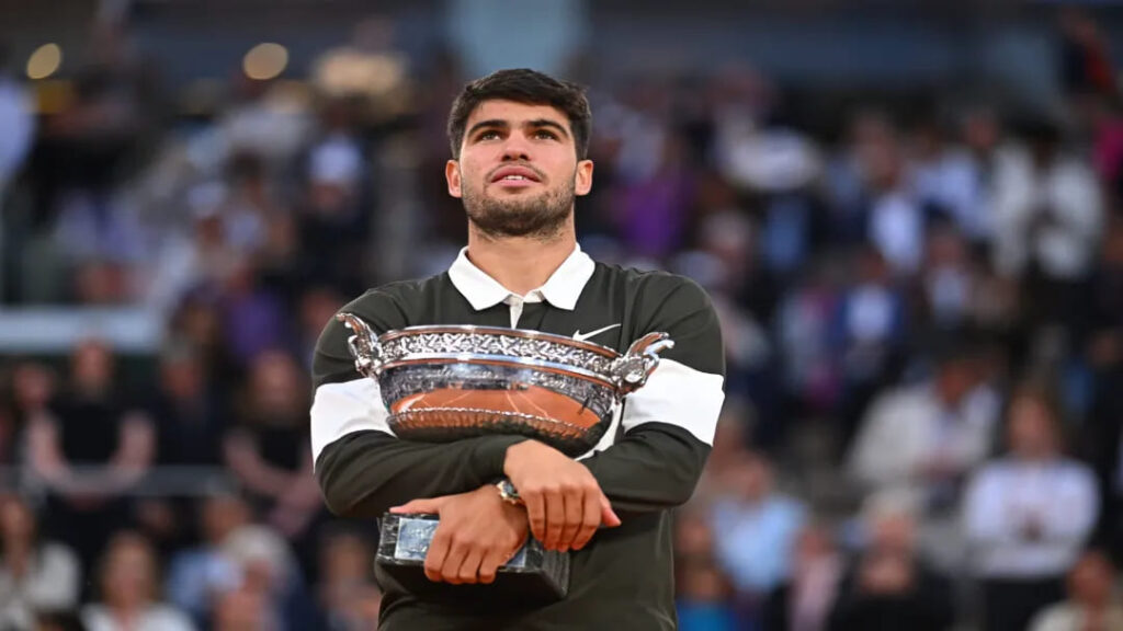 Alcaraz brilha em Roland Garros 2025 e conquista título com virada memorável sobre Sinner 1 Foto: Corinne Dubreuil/FFT/Reprodução