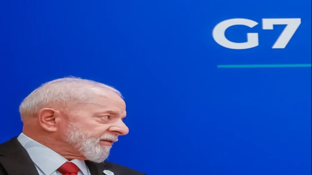 Lula chega ao Canadá para participar do G7 e manifesta preocupação com tensão entre Israel e Irã 6 Foto:Ricardo Stuckert/Presidência Da República/Reprodução