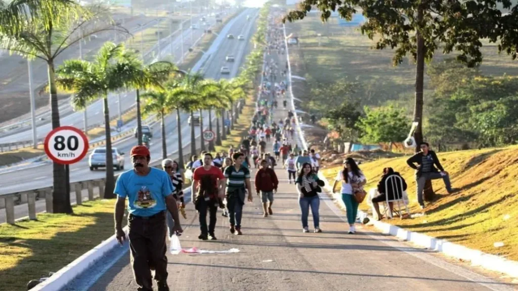 Caminhada da Fé exige atenção com a saúde, alerta SES-GO e Hospital de Trindade 1 Foto: Divulgação