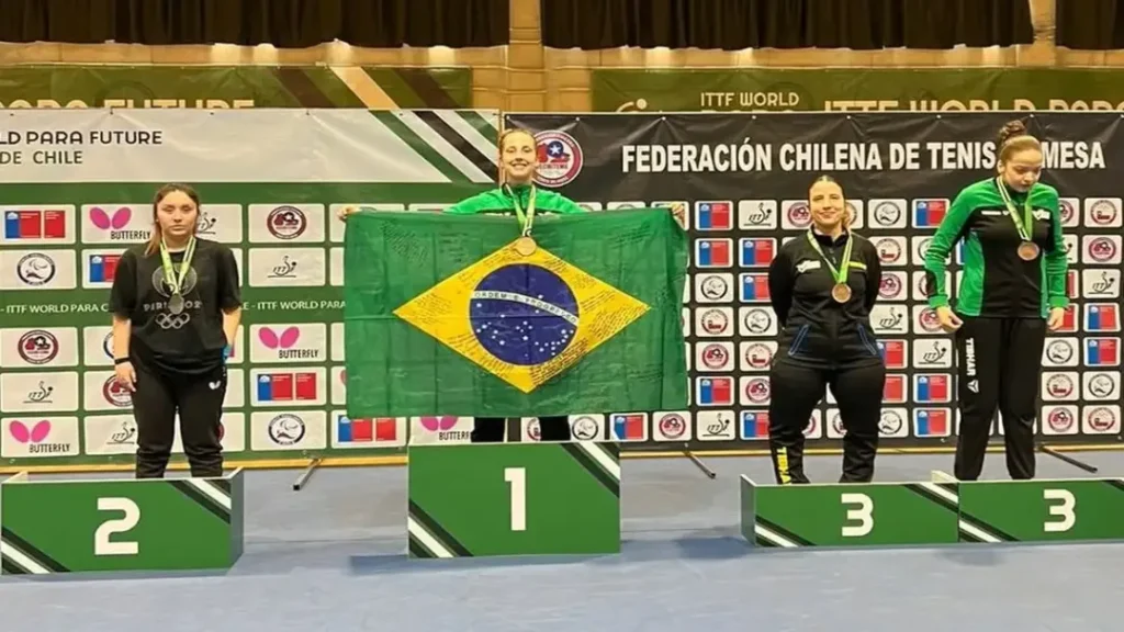 Brasil Conquista 28 medalhas no Tênis de Mesa Paralímpico em Santiago 4 Brasil Conquista 28 medalhas no Tênis de Mesa Paralímpico em Santiago