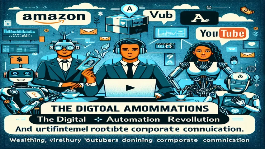 Revolução da Automação Digital: 1 Milhão de Robôs Amazon, Vtubers Milionários e IA Dominando Comunicação Corporativa 4 Revolução da Automação Digital: 1 Milhão de Robôs Amazon, Vtubers Milionários e IA Dominando Comunicação Corporativa