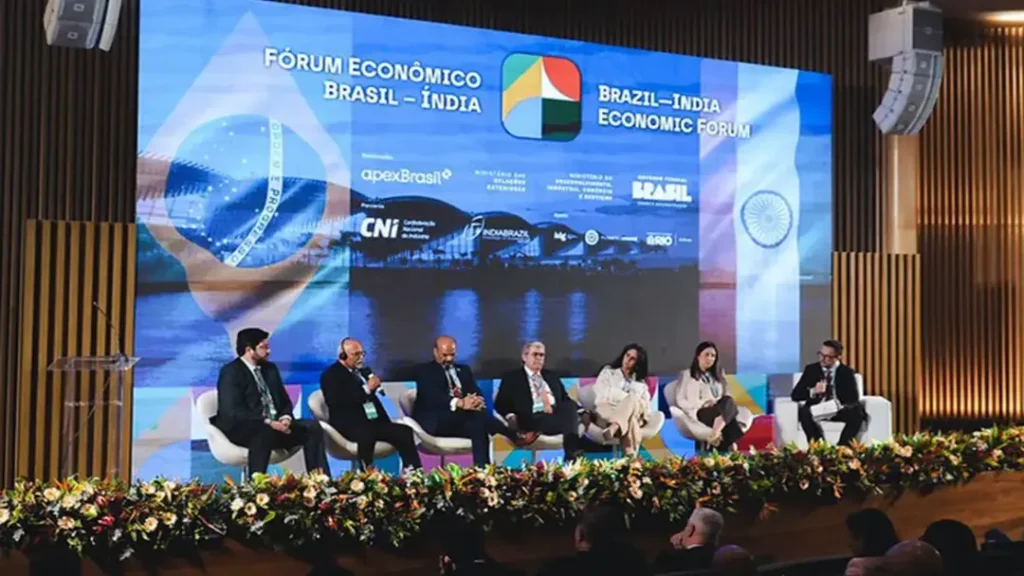 Brasil e Índia Discutem Novas Parcerias Econômicas Durante Fórum 5 Brasil e Índia discutem novas parcerias econômicas durante Fórum