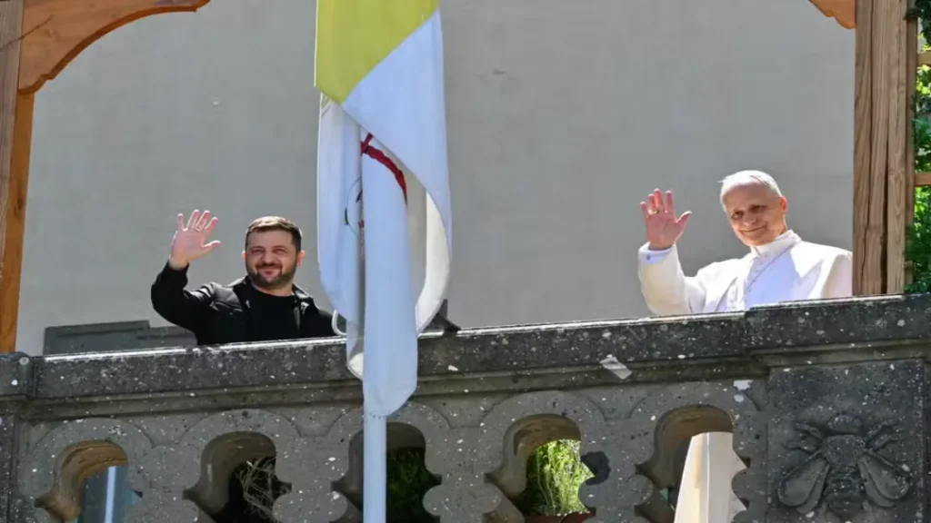 Papa se Dispõe a Mediar Negociações de Paz Entre Rússia e Ucrânia 2 Papa se dispõe a mediar negociações de paz entre Rússia e Ucrânia em encontro com Zelensky