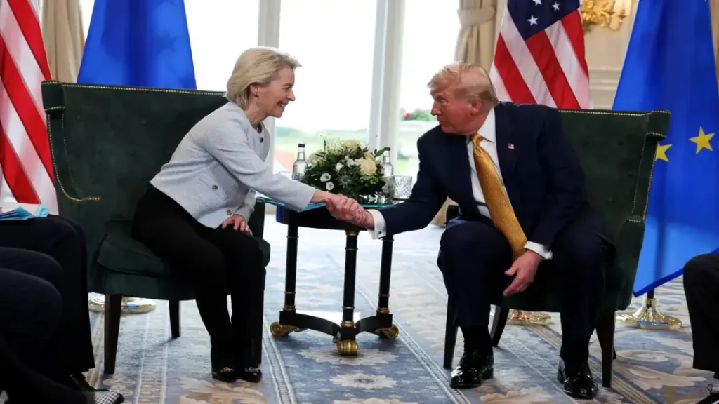 Estados Unidos e União Europeia Fecham Acordo Comercial com Tarifa de 15 % 4 Estados Unidos e União Europeia Fecham Acordo Comercial com Tarifa de 15 %