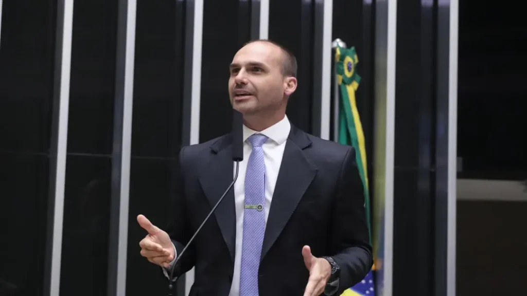PT Solicita ao STF Cassação do Mandato de Eduardo Bolsonaro Por Articulações Internacionais 12 PT solicita ao STF cassação do mandato de Eduardo Bolsonaro por articulações internacionais