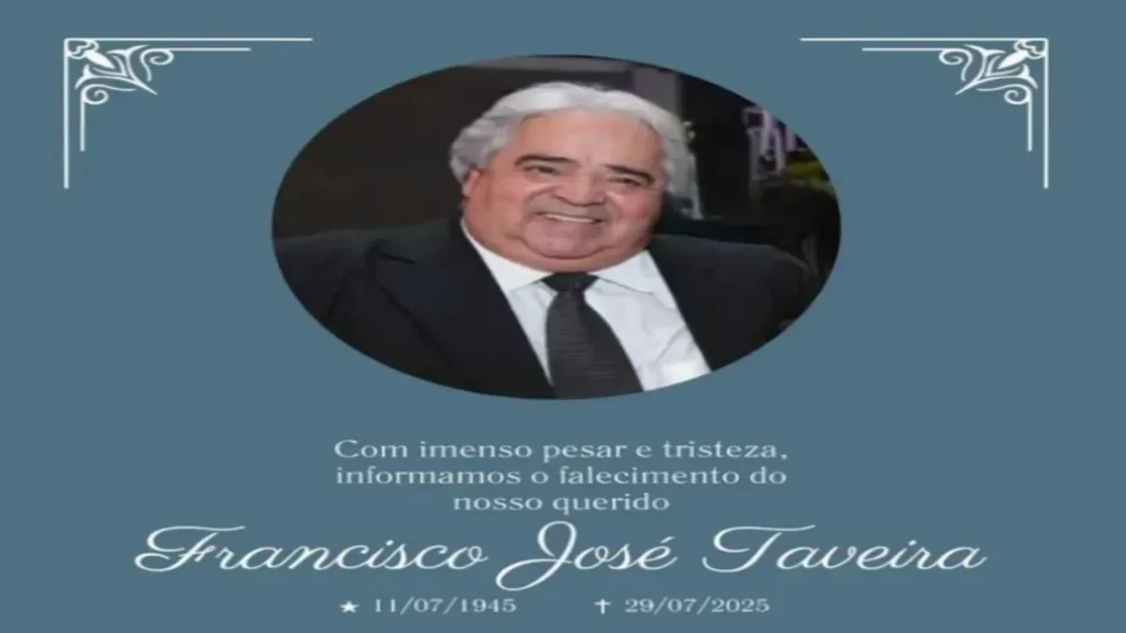 Morre Cartorário Francisco Taveira aos 80 Anos 6 Morre Cartorário Francisco Taveira aos 80 Anos