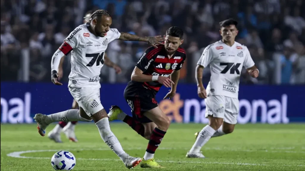 Neymar Brilha e Garante Vitória do Santos Sobre Flamengo na Vila Belmiro pelo Brasileirão 7 Neymar brilha e garante vitória do Santos sobre Flamengo na Vila Belmiro pelo Brasileirão