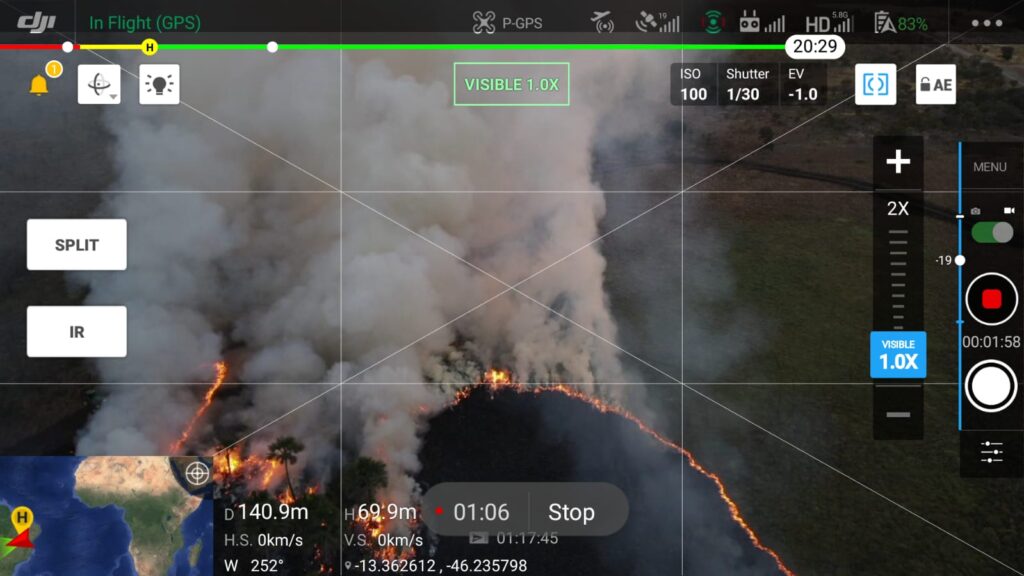 Incêndio em área próxima ao Parque Estadual Terra Ronca é controlado 1 WhatsApp Image 2025 08 24 at 17.11.56
