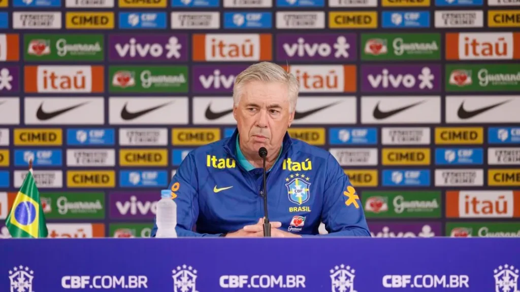 Ancelotti convoca 25 jogadores para encerrar Eliminatórias com a Seleção Brasileira 1 Ancelotti convoca 25 jogadores para encerrar Eliminatórias com a Seleção Brasileira