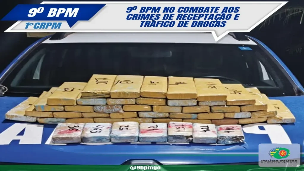 PM realiza prisão em flagrante por tráfico de drogas e receptação no Setor Orlando de Morais 9 PM realiza prisão em flagrante por tráfico de drogas e receptação no Setor Orlando de Morais