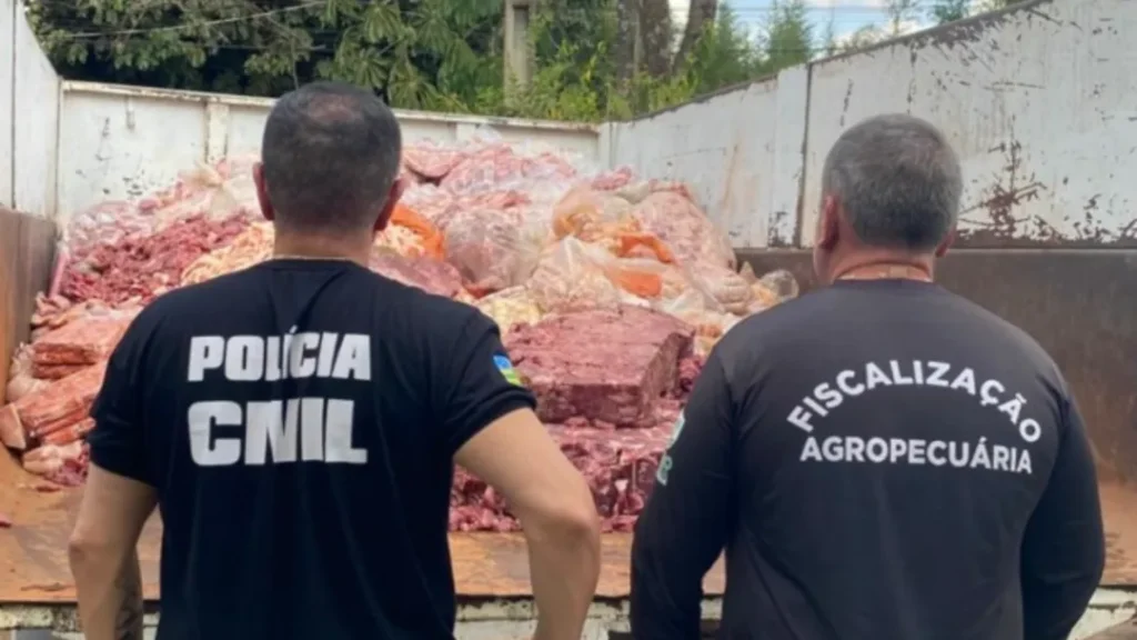 Estabelecimento é autuado por vender carne irregular para espetinhos na capital 1 stabelecimento é autuado por vender carne irregular para espetinhos na capital