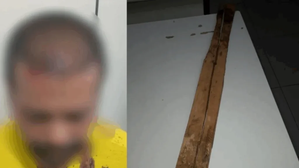 Homem é preso em Anápolis suspeito de agredir vizinho com pedaço de madeira 8 Homem é preso em Anápolis suspeito de agredir vizinho com pedaço de madeira