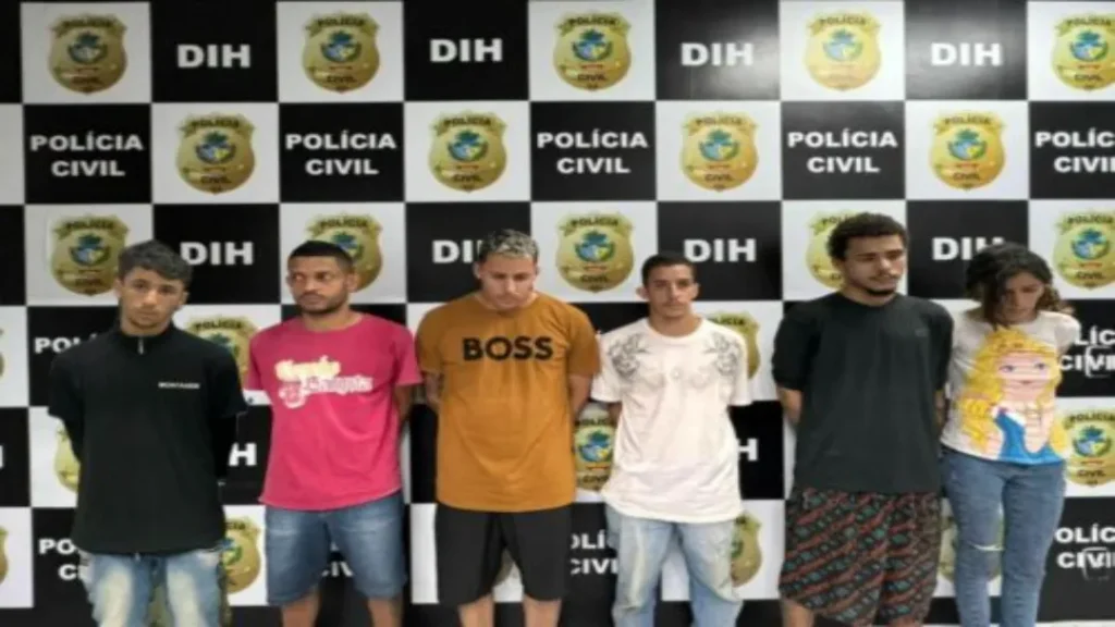 PCGO prende seis suspeitos envolvidos em homicídio no Jardim Cerrado IV, em Goiânia 1 PCGO prende seis suspeitos envolvidos em homicídio no Jardim Cerrado IV, em Goiânia