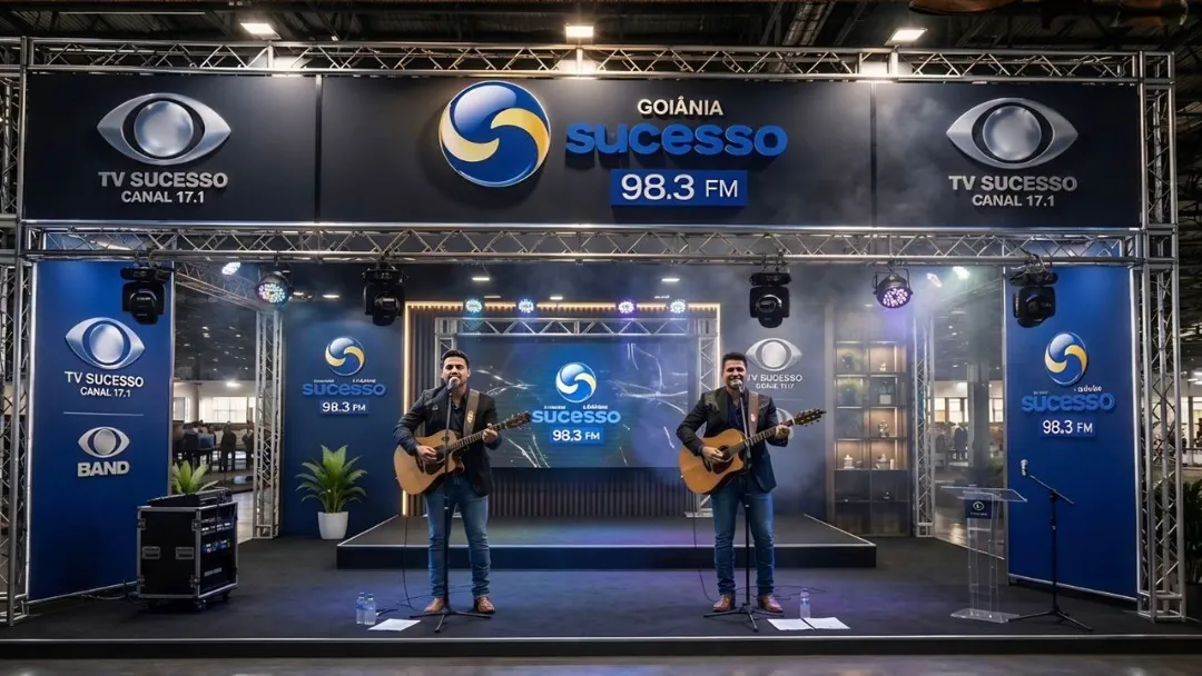 Grupo Sucesso de Comunicação marca presença na Pecuária de Goiânia 2026