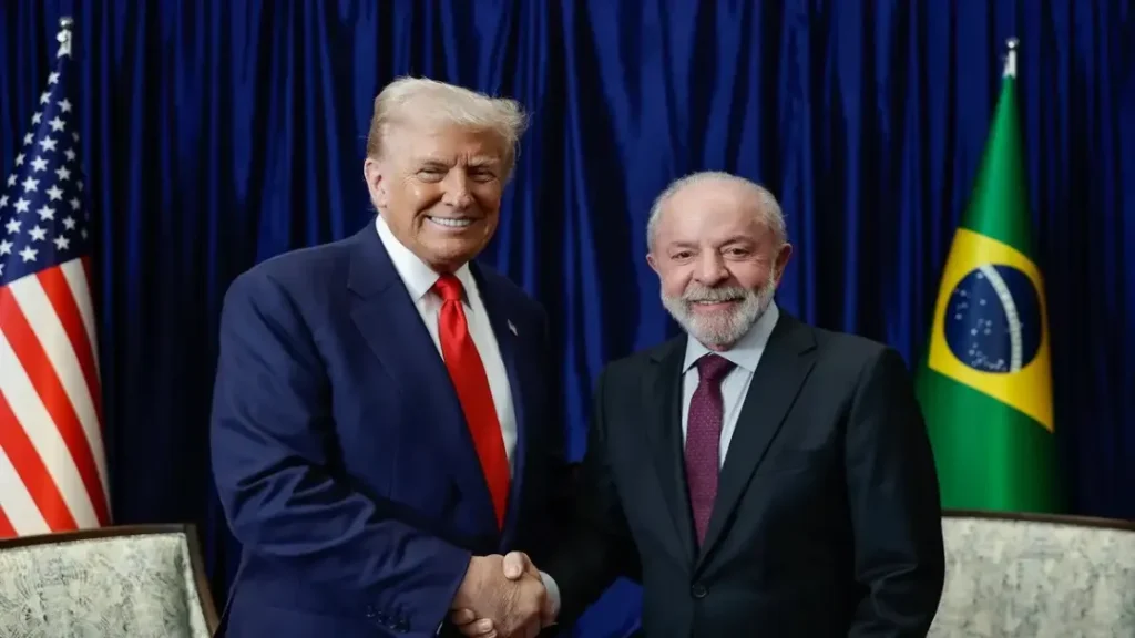 Após encontro presidencial, Brasil e EUA dão início a conversas sobre comércio e tarifas 9 Após encontro presidencial, Brasil e EUA dão início a conversas sobre comércio e tarifas