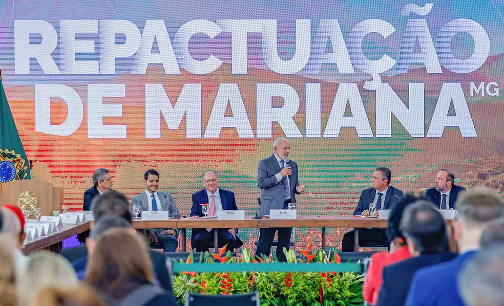 Lula marca avanço em acordo de Mariana 6 Lula marca avanço em acordo de Mariana