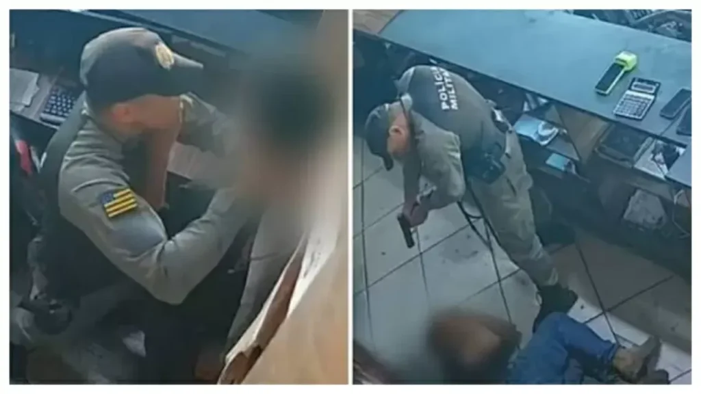 PM flagrado agredindo jovem é solto após pagar fiança 8 PM flagrado agredindo jovem é solto após pagar fiança