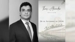 Casamento do filho de Moraes tem segurança reforçada