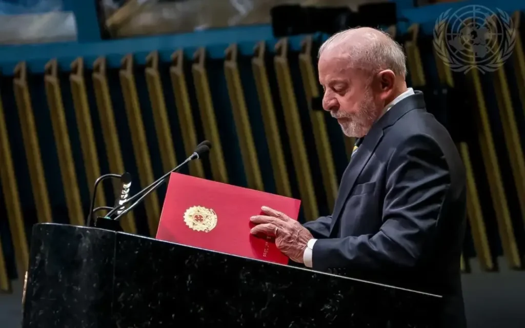 Flávio aciona o TSE contra uso de imagens de Lula na ONU 9 Flávio aciona o TSE contra uso de imagens de Lula na ONU
