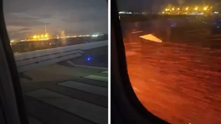 Avião apresenta falha durante decolagem em Goiânia