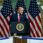 Trump tem queda na aprovação 7 Trump tem queda na aprovação