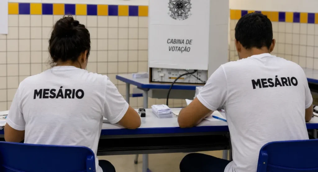 Quase 2 milhões de mesários nas eleições 2 Quase 2 milhões de mesários nas eleições