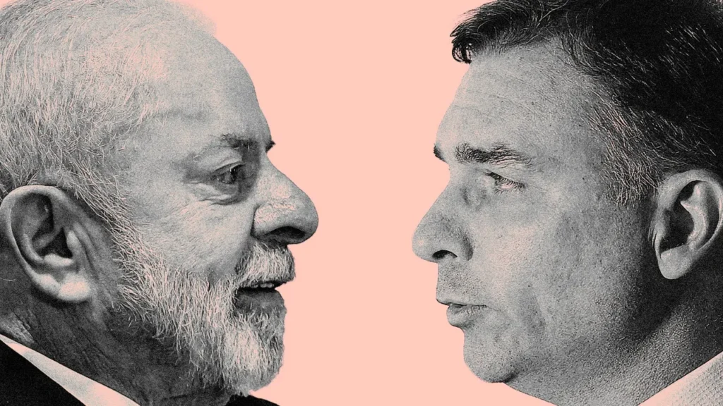 Flávio aparece à frente de Lula em simulação 9 Flávio aparece à frente de Lula em simulação