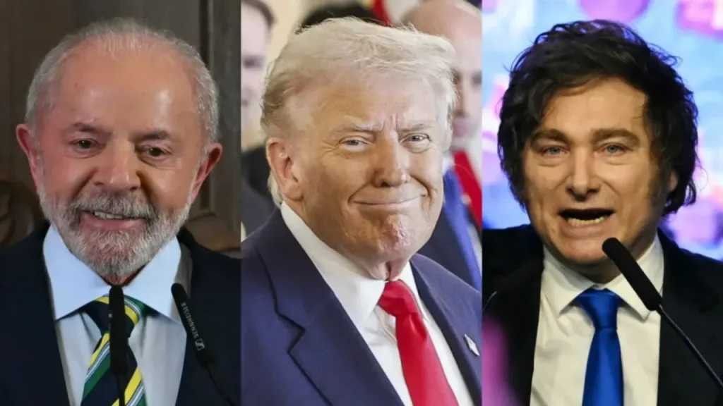 Lula pretende convidar Trump e Milei para cerimônia de posse em janeiro 4 Lula pretende convidar Trump e Milei para cerimônia de posse em janeiro