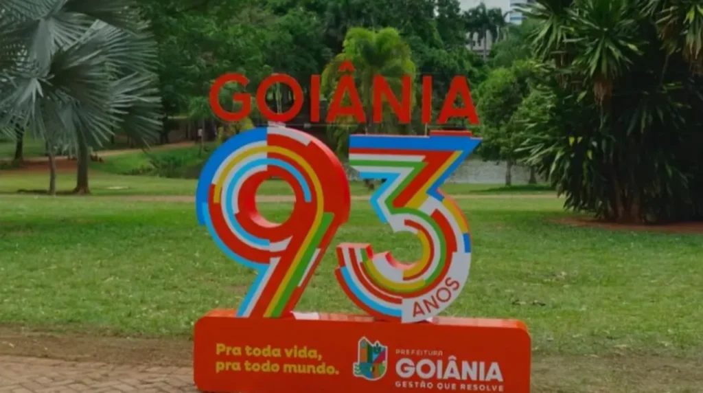 Goiânia 93 anos: shows gratuitos e festa pela cidade 1 Goiânia 93 anos: shows gratuitos e festa pela cidade