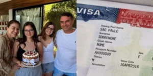 Flávio Bolsonaro e família recebem autorização para ficar nos EUA por um ano
