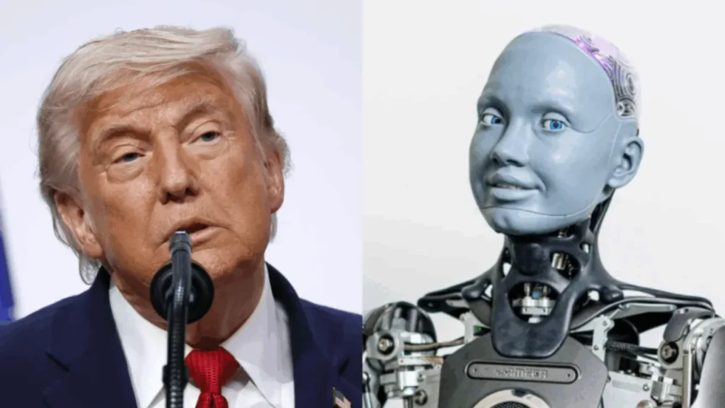 Trump vê risco em robôs importados, mas adia tarifas 6 Trump vê risco em robôs importados, mas adia tarifas