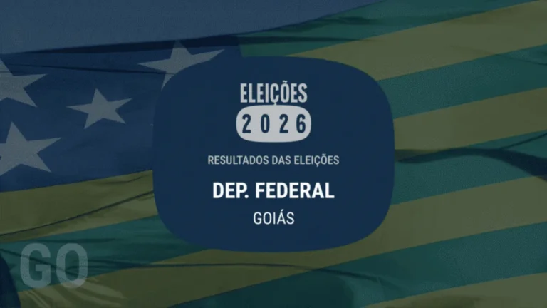 Goiás define os 17 deputados federais para 2027